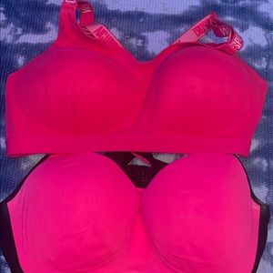 VICTORIA SECRET sports bra bundle 38D